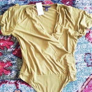Mustard bodysuit